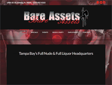 Tablet Screenshot of bareassetsholiday.com